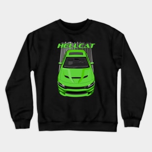 Charger Hellcat - Green Crewneck Sweatshirt